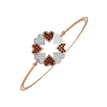 Octet Heart Star Bracelet