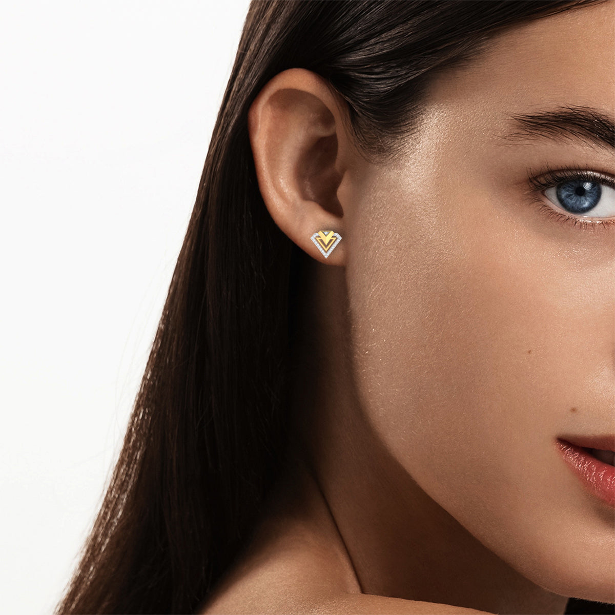 Trio Triange Earrings