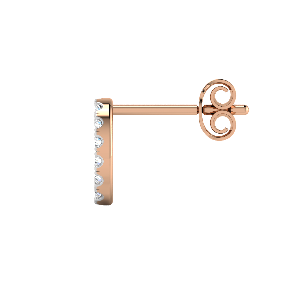 Mother of Pearl Oval Studs