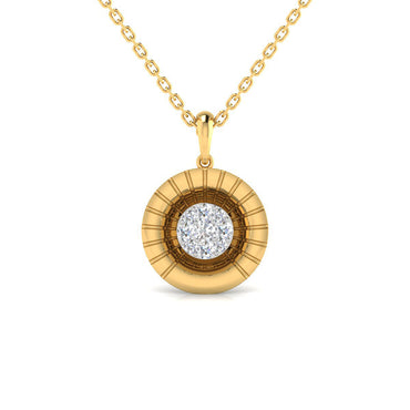 Sun-kissed Solitaire Necklace
