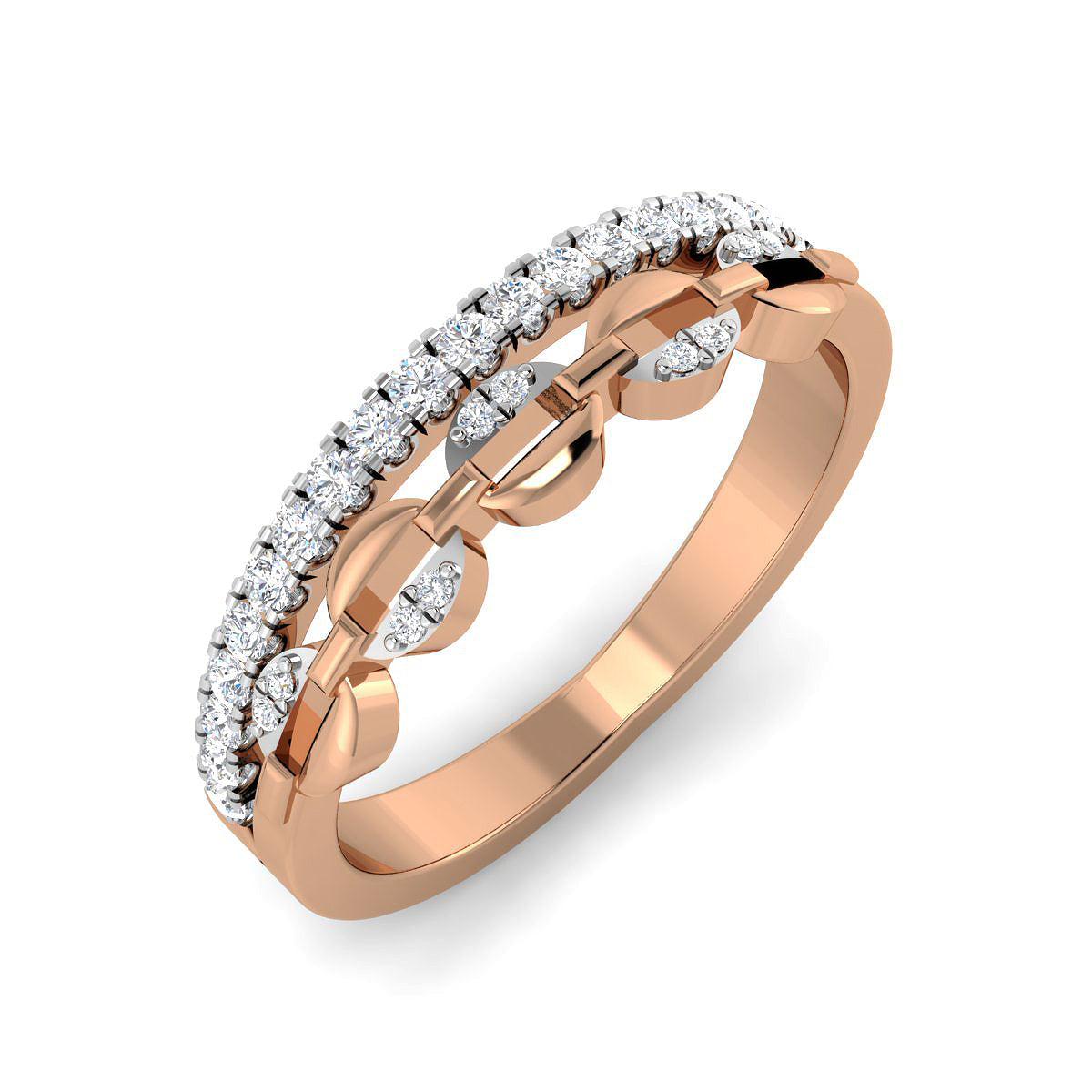 Stylish Double Band Ring