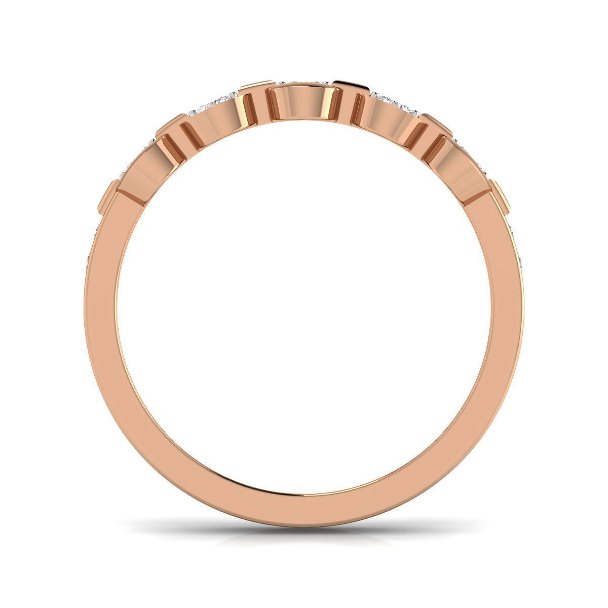 Stylish Double Band Ring