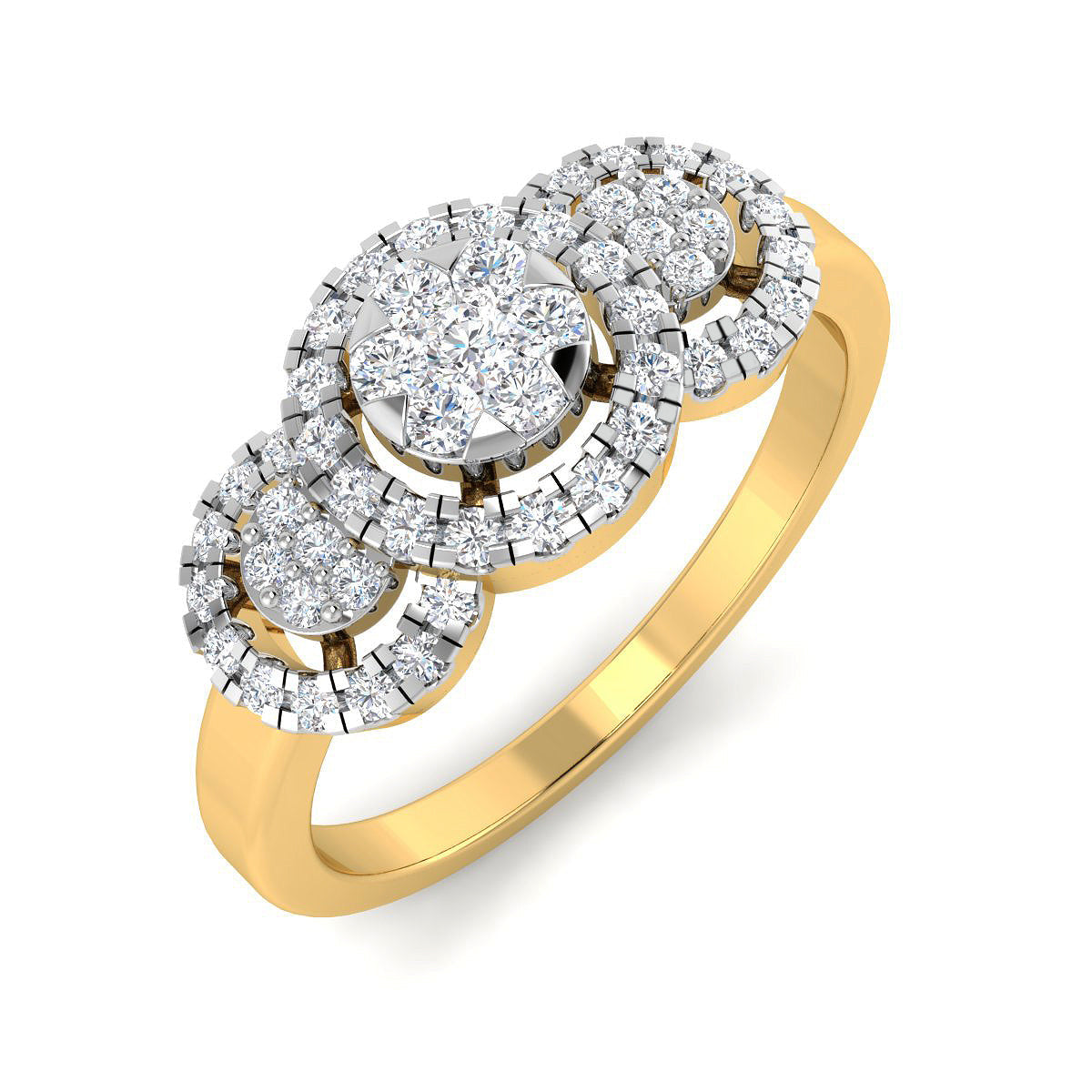 Halo Diamond Ring