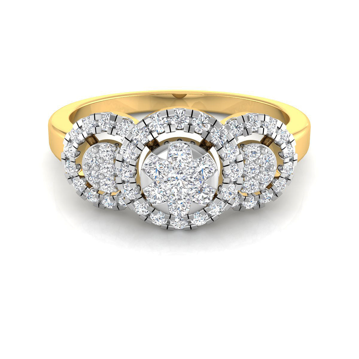 Halo Diamond Ring