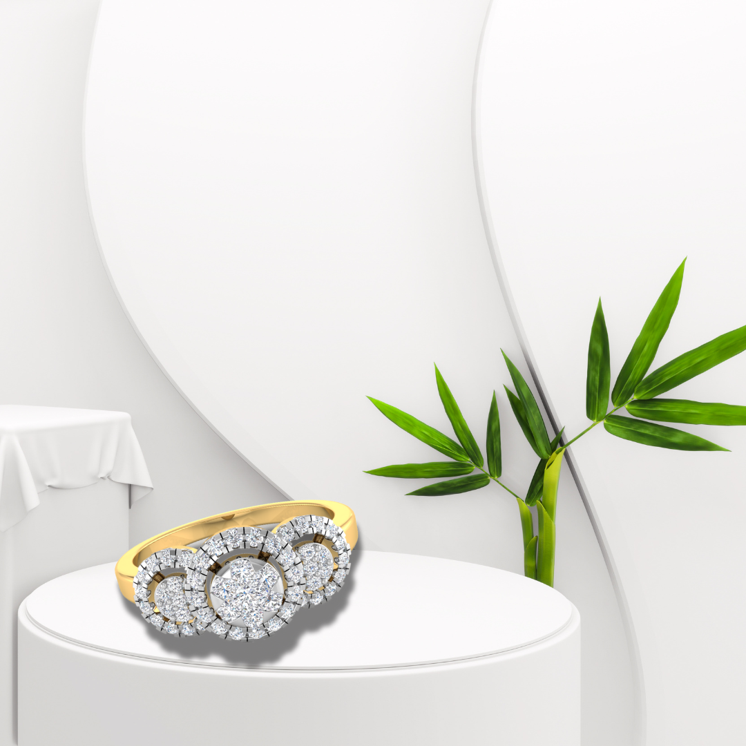 Halo Diamond Ring
