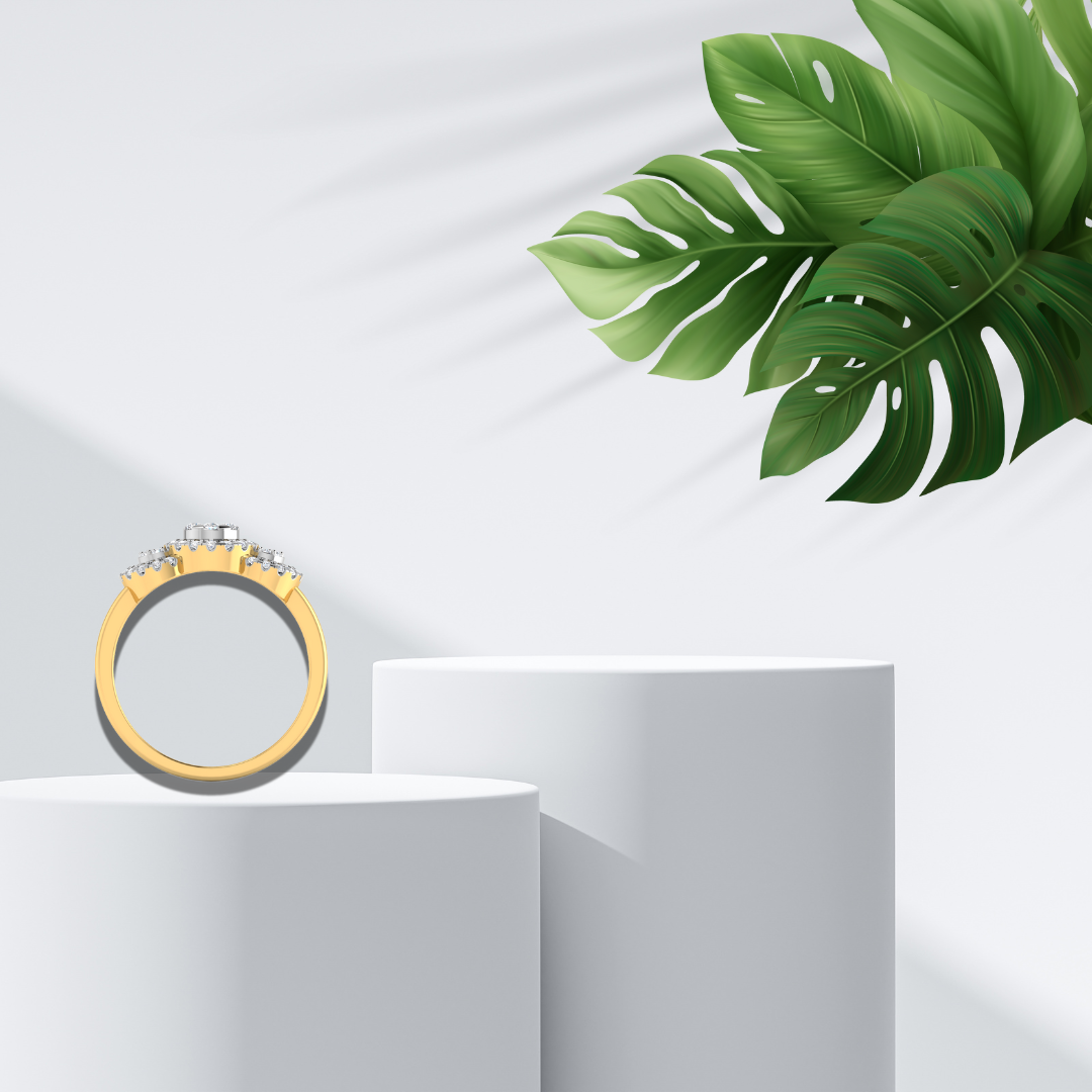 Halo Diamond Ring