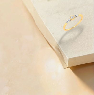 Bezel Solitaire Ring