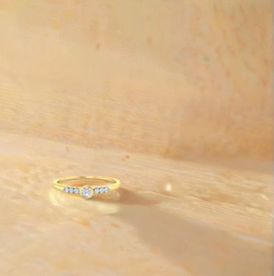 Bezel Solitaire Ring