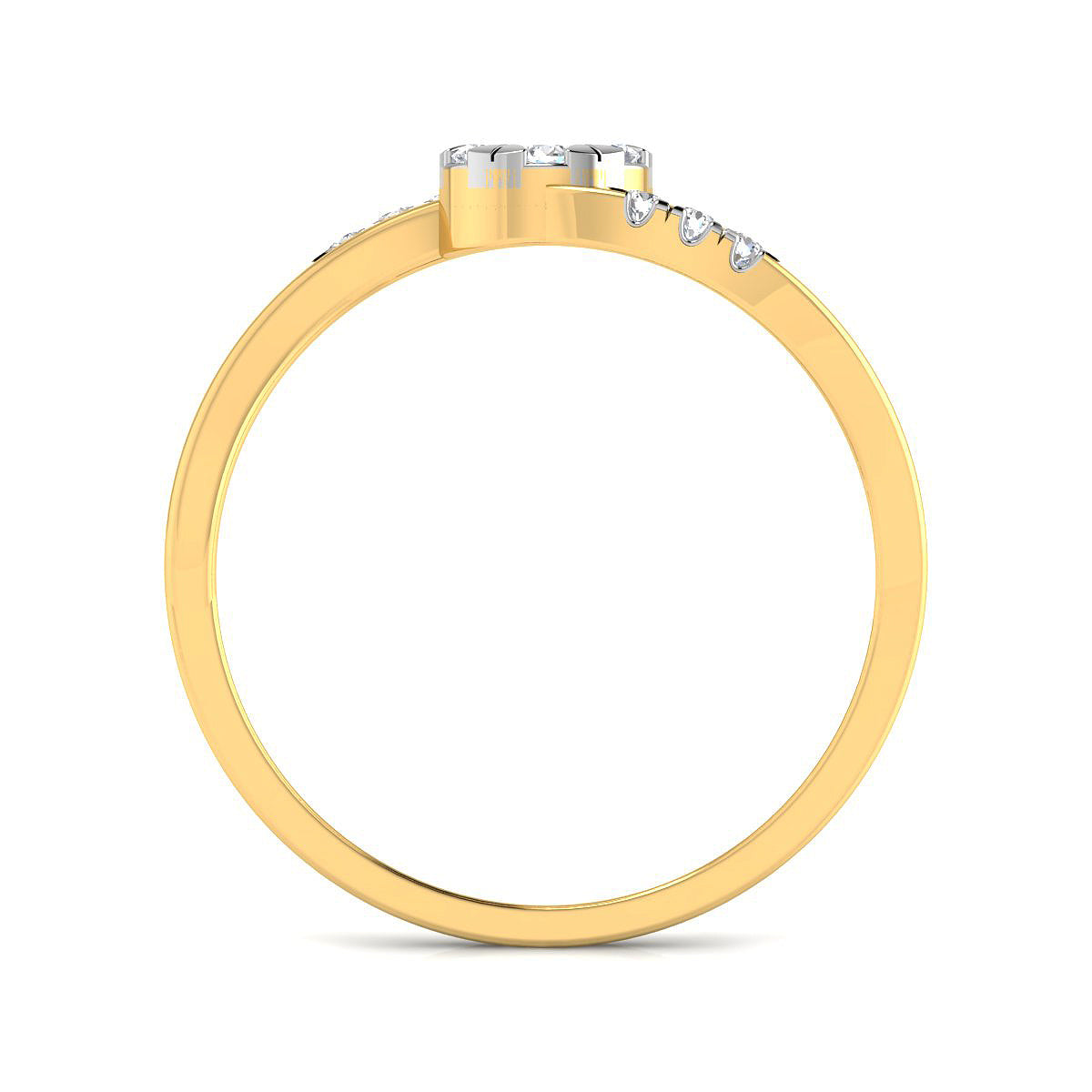 Star Top Diamond Ring