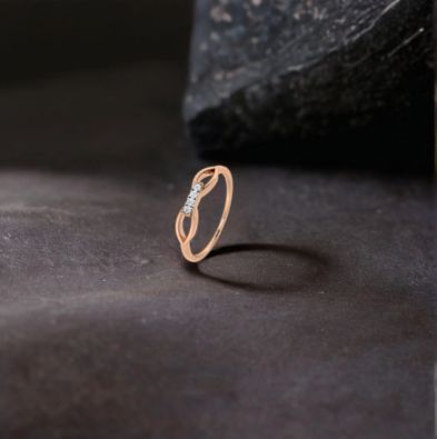 Infinity Quartet Diamond Ring