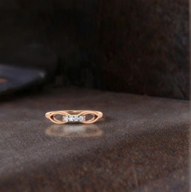 Infinity Quartet Diamond Ring