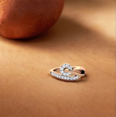 Multi-Layered Overlap Diamond Ring