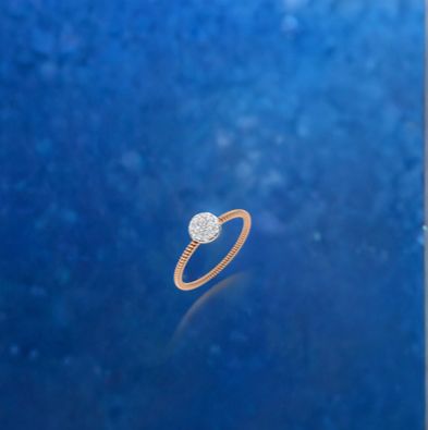 Cluster Top Coiled Ring