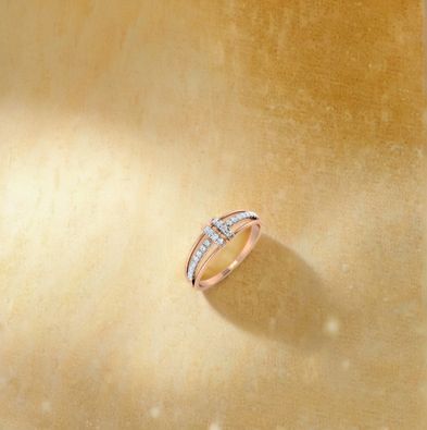 Looped Diamonds Triple Band