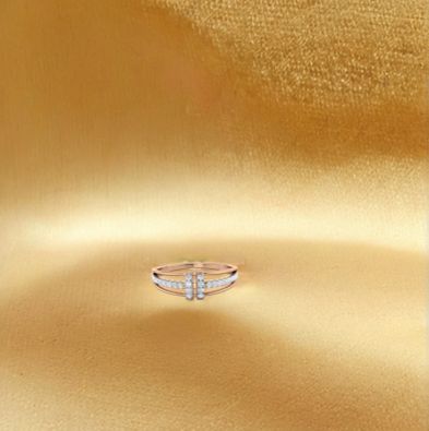 Looped Diamonds Triple Band