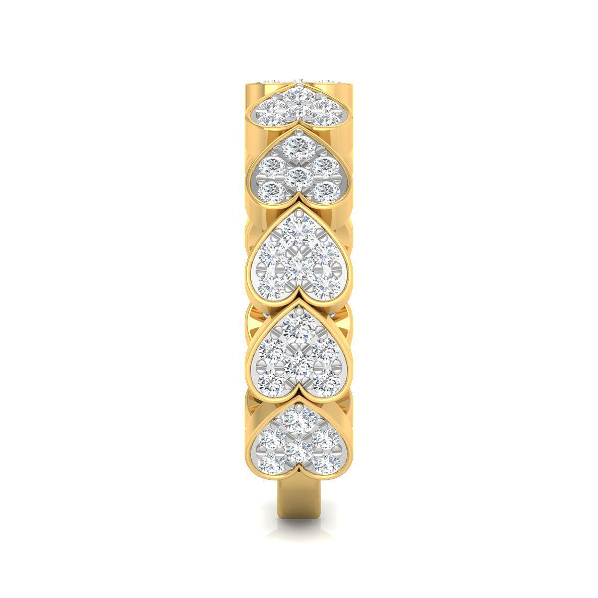 Radiant Hearts Diamond Ring