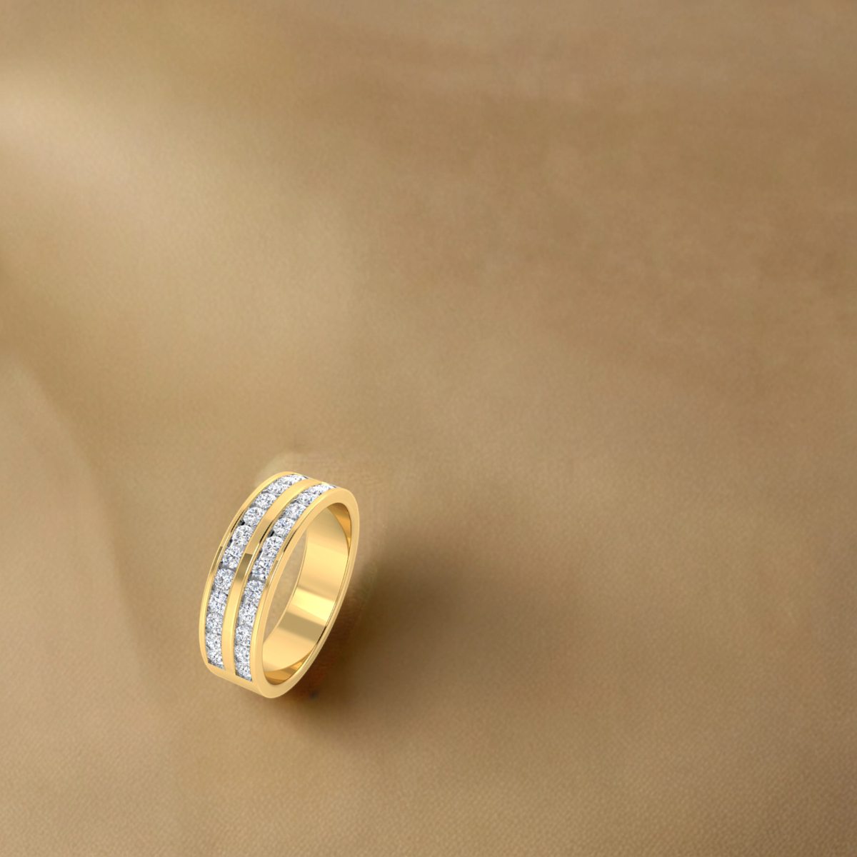Eternal Dual Band Diamond Ring