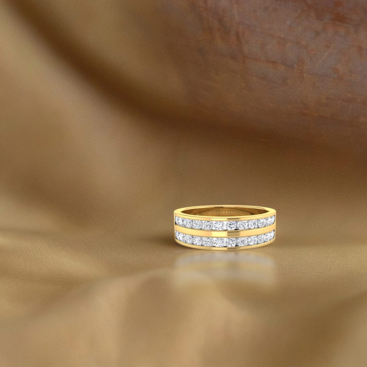 Eternal Dual Band Diamond Ring