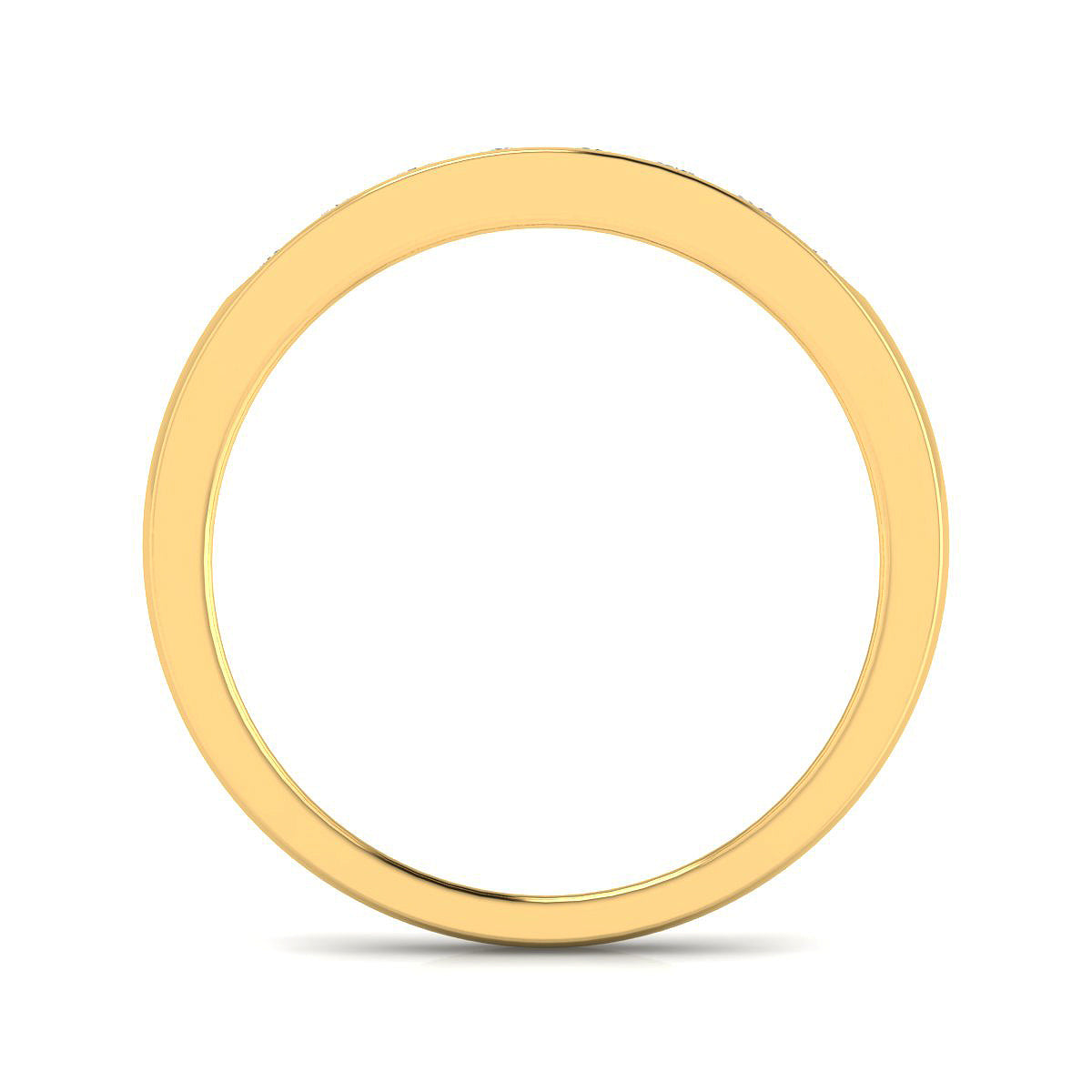 Channel Set Diamond Band