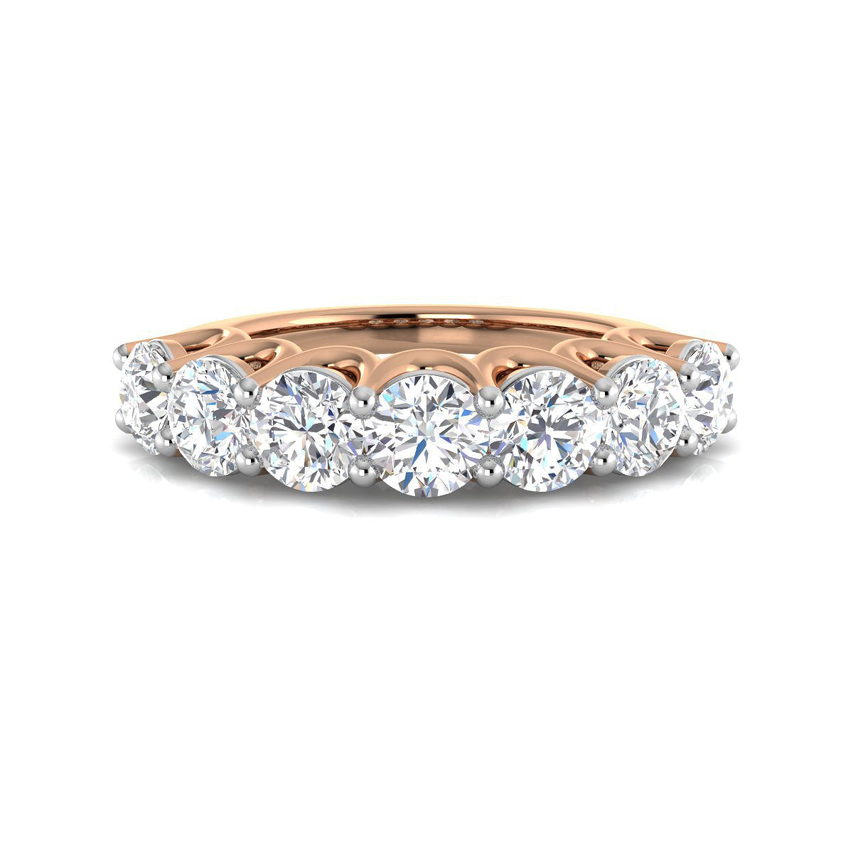 Stunning Septet Diamond Ring