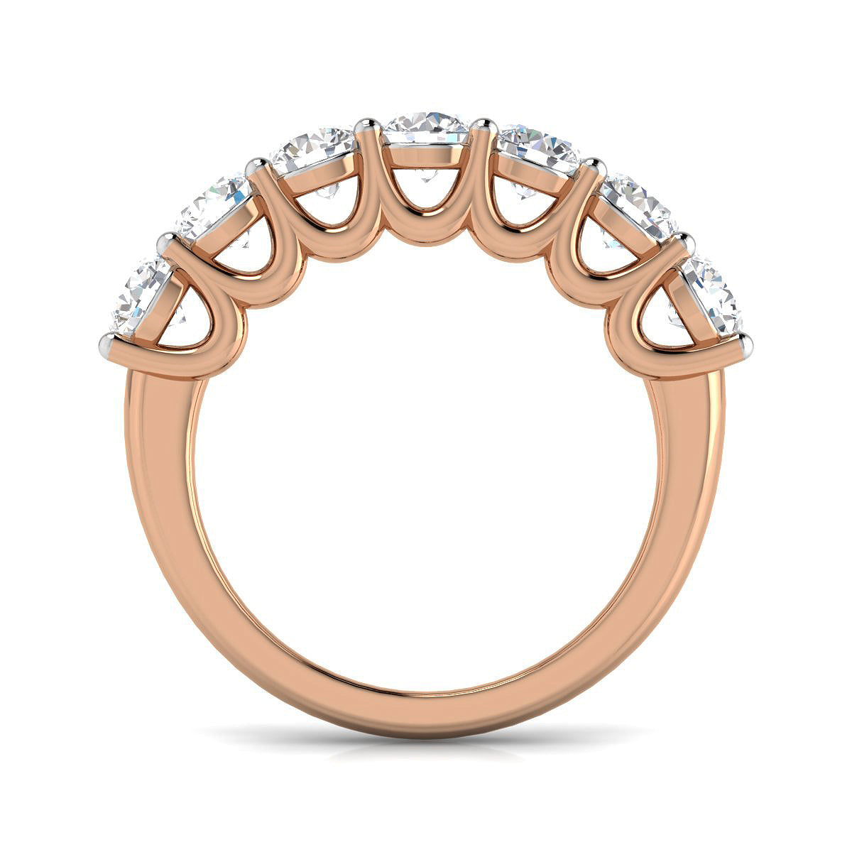 Stunning Septet Diamond Ring