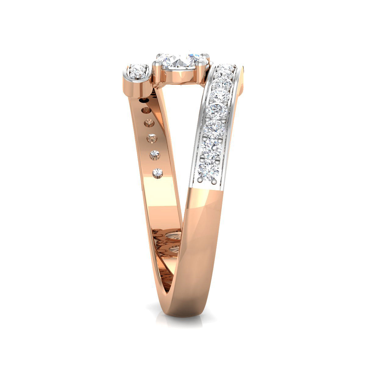 Solitaire Duo Double Band