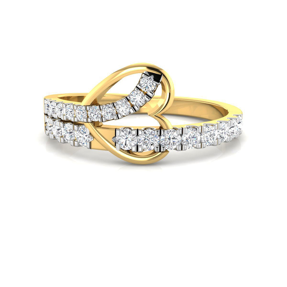 Infused Heart Diamond Ring