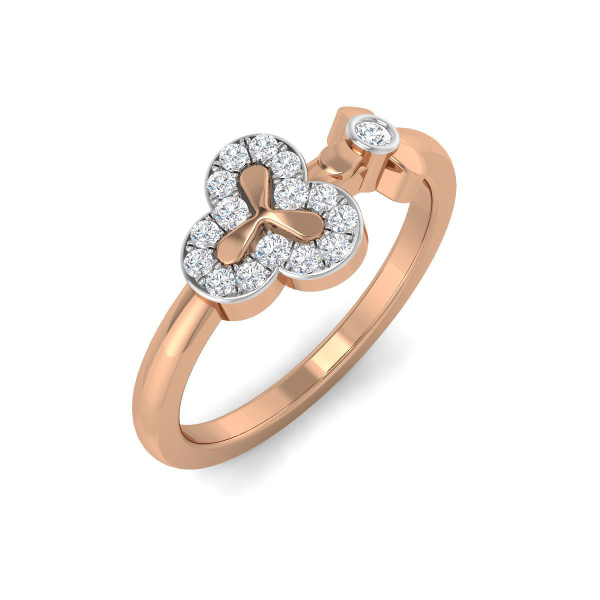 Trinity Pair Diamond Ring