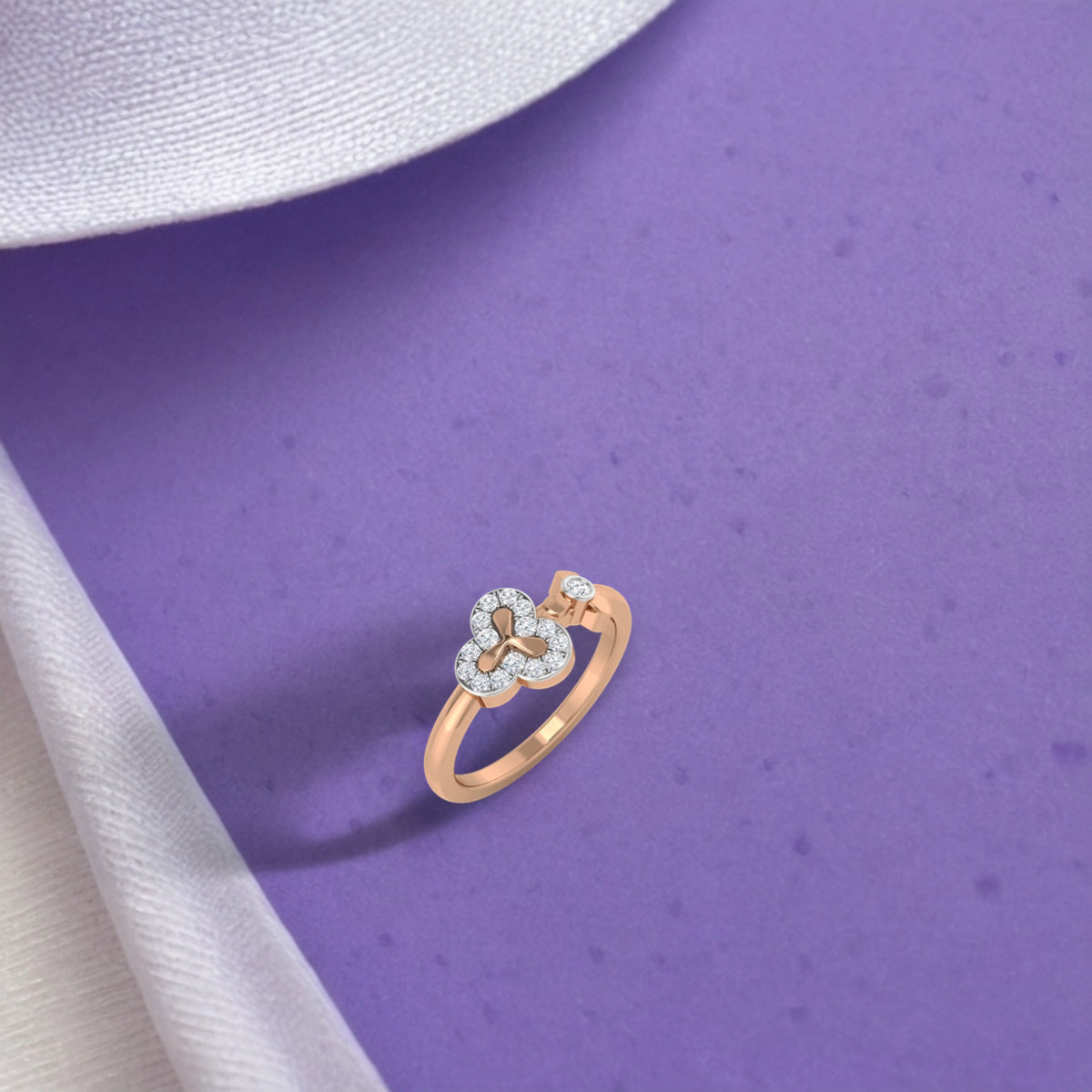 Trinity Pair Diamond Ring