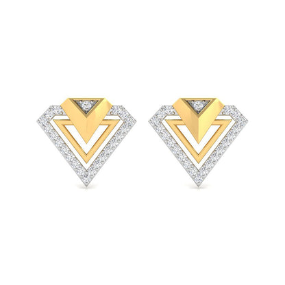 Trio Triange Earrings