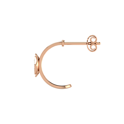 Crescent Diamond Earrings