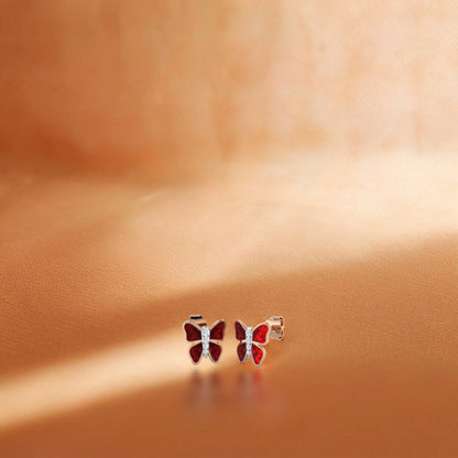 Butterfly Diamond Studs