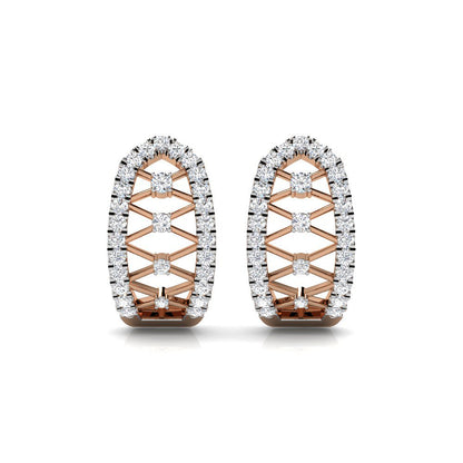 Diamond Lattice Earrings