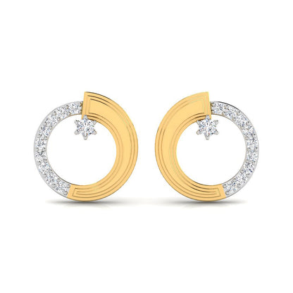 Crescent Crown Earrings