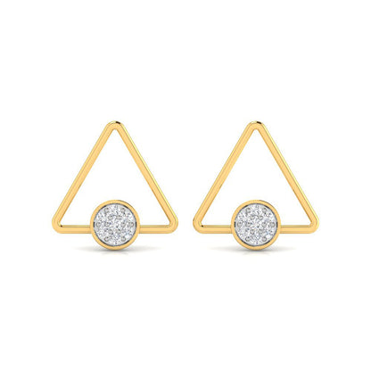 Triangle Spot Earrings