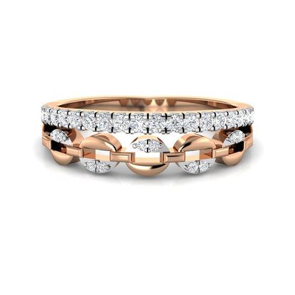Stylish Double Band Ring
