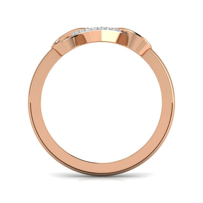 Interlocked Triple Heart Ring