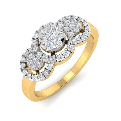 Halo Diamond Ring