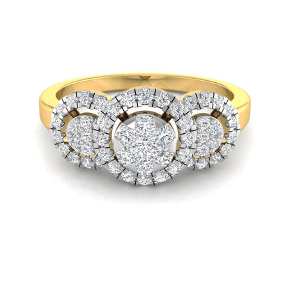 Halo Diamond Ring