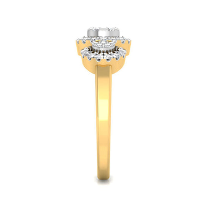 Halo Diamond Ring