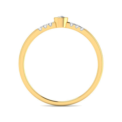 Bezel Solitaire Ring