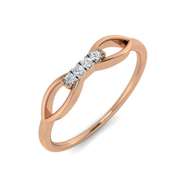 Infinity Quartet Diamond Ring