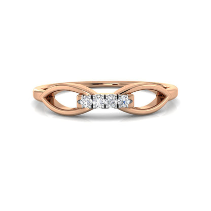 Infinity Quartet Diamond Ring