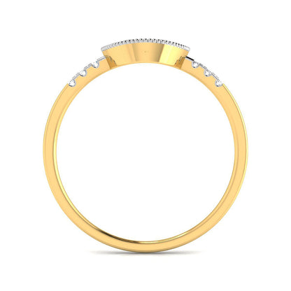 Embellished Horse Shoe Ring