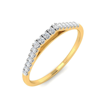 Flat Top Diamond Band