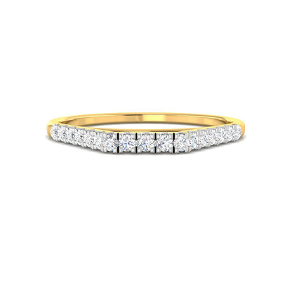 Flat Top Diamond Band