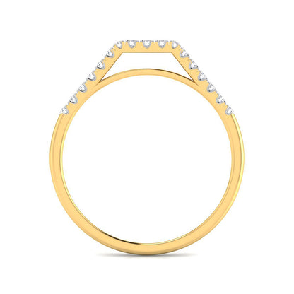 Flat Top Diamond Band