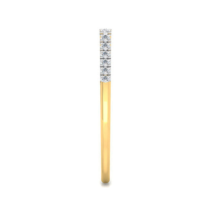 Flat Top Diamond Band