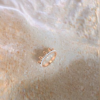 Diamond Encased Crown Ring