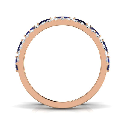 Stunning Sapphire Hearts Ring